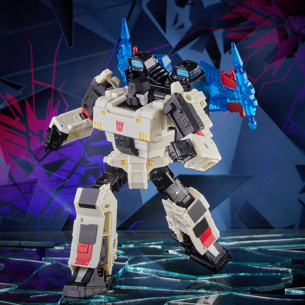MEGATRON IDW SHATTERED GLASS, TRANSFORMERS GENERATIONS SHATTERED GLAS
