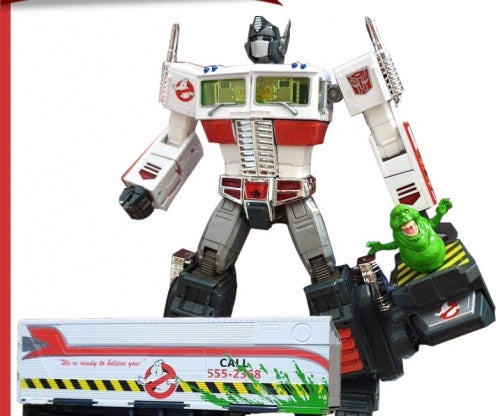 TRANSFORMERS Masterpiece Ghostbusters MP 10G OPTIMUS PRIME ECTO 35
